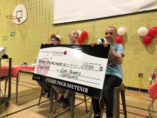 Défi têtes rasées Leucan à l’école Jouvence